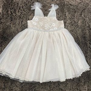 Empire waist baby dress;